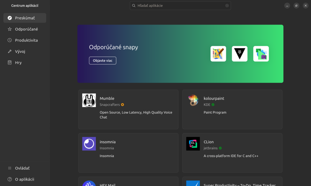 Linuxové balíčky softvéru