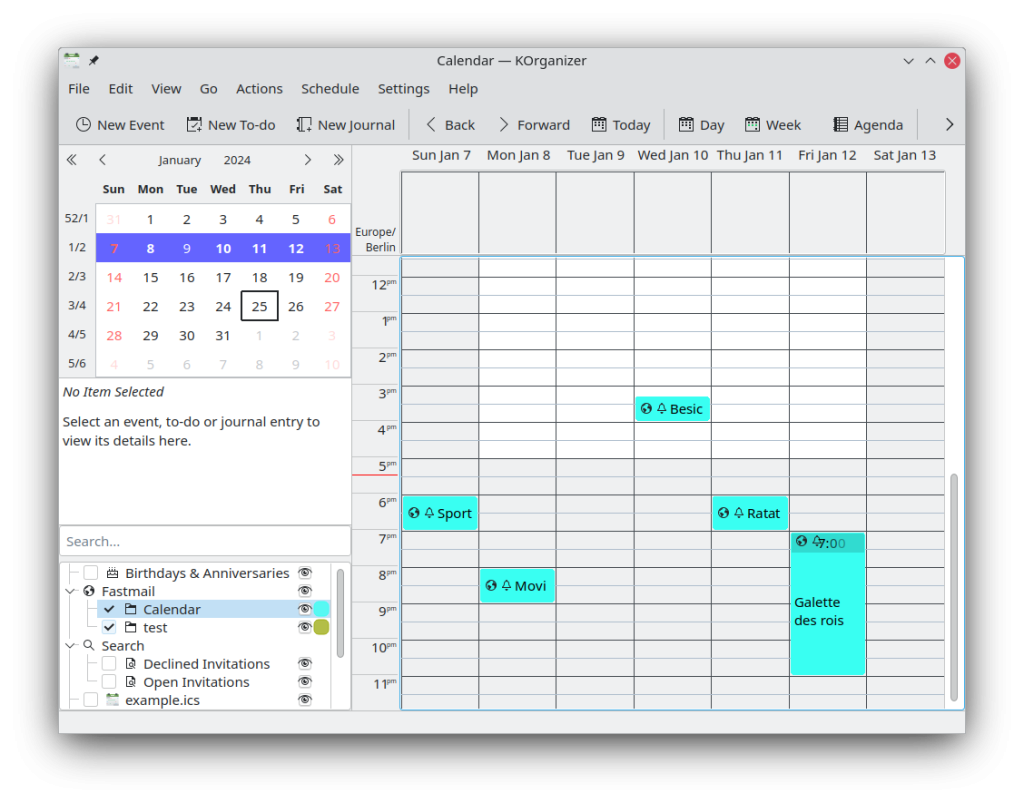 korganizer